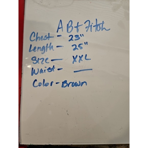 Abercrombie Mens Ribbed Knit Muscle Thermal Long Sleeve Shirt Brown XXL (A616) - Picture 7 of 8